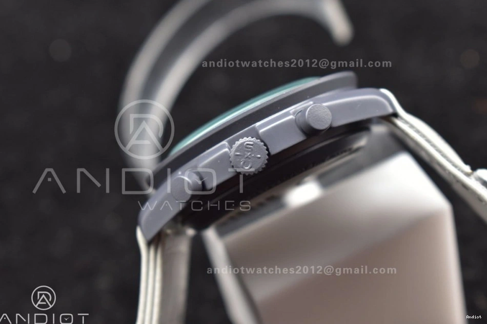 Omega Strap x to Bioceramic Mercury on Quartz Nylon Mission Moonwatch Swatch 1227